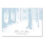 Unique Thank you cards | Winter Forest *plantable