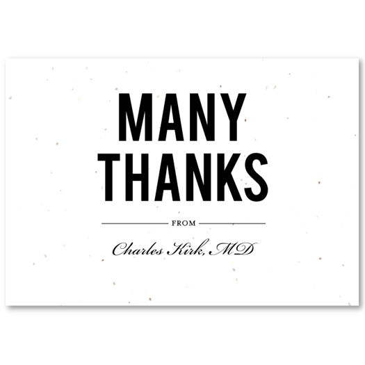 Classy Thank you cards | Bold Classy
