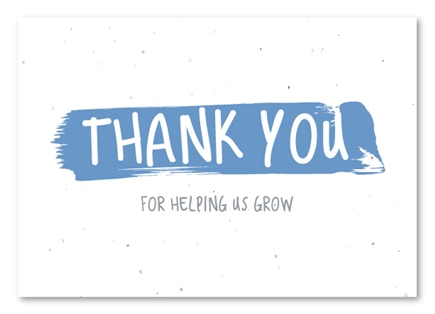 Plantable Thank you cards | Casual No1