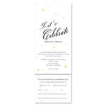 All in One Business Invitations | Let's Celebrate by Green Business Print