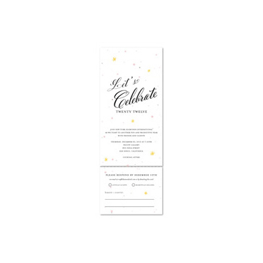 All in One Business Invitations | Let's Celebrate by Green Business Print