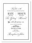 Royal Heraldry Wedding Invitations for royal wedding