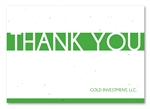 Seeded Business Thank you notes | Clear Stripe