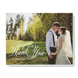 Best Wedding Photo Thank You Card | Devotion (100% recycled paper)