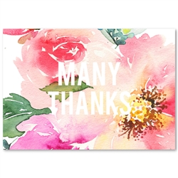 Seeded Paper Thank You Cards | Exotic Blooms