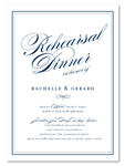Sophisticated Rehearsal Dinner Invitations | Forever Eco-Chic