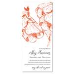 Wildflower Funeral Cards ~ Forever Poppy (plantable into wildflowers)