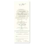 French Wedding invitations ~ Olive Tree (100% recycled paper)