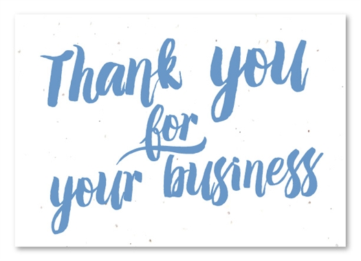 Plantable Business Thank you cards | Fresh Paint