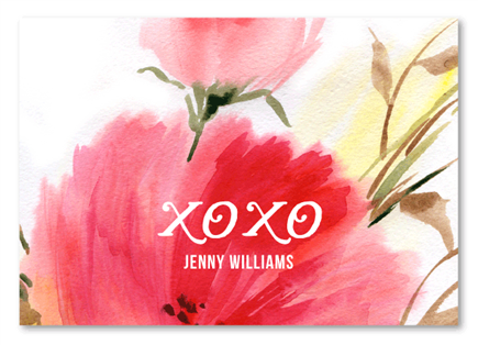 Poppy Thank you cards | Gorgeous Poppies