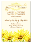Sunflower Wedding Invitations | Gorgeous Sunflower