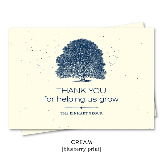 Business Thank you cards to get referrals, popular with advisors | Capitol Tree