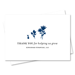 Unique Thank you cards | Grow my Financial Business