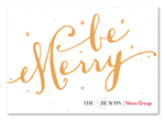 Handwritten business holiday cards ~ Heartfelt by Green Business Print