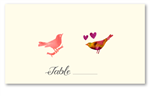 Bird Wedding Place Cards | Heavenly Birds