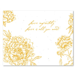 In Bloom cards - Love Infinitely (plantable paper)