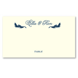 Rockies Mountains Wedding Place Cards | In the Rockies