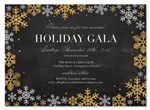 Chalk Holiday Gala Invitations | Jolly Night