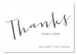 Organic Business Thank you cards 5 by Green Business Print