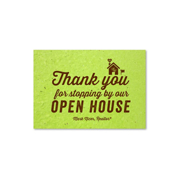 Green Business Thank you notes | Open House