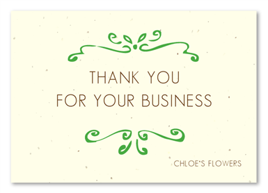 Unique Thank you cards | Organic Business