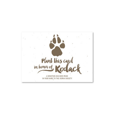 Paw Print Thank you cards | Paw Print