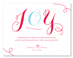 Winter Holiday Greetings Cards | Pure Joy