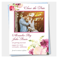 Photo Wedding Save the Date Sentimental (100% recycled paper)