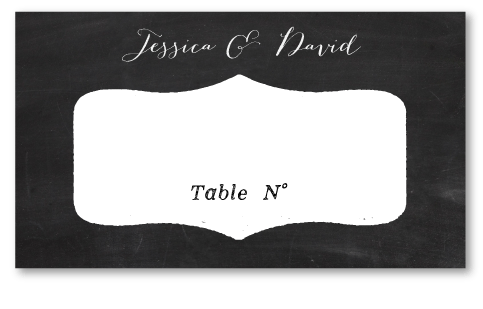 Chalk Wedding Place Cards | Simply Chalk