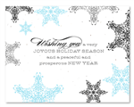 Company Christmas Cards ~ Snow Soiree by Green Business Prin