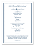 Unique Wedding Programs Sophisticated by ForeverFiances