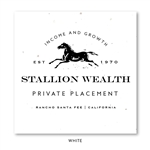 Seeded paper horse business Cards | Stallion (seeded paper)