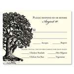 Wedding RSVP Cards ~ Vieux Oak