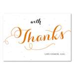 Plantable Business Thank you cards | With Thanks