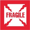 DL-1010: 4" X 4" FRAGILE LABEL