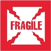 DL-1020: 2-1/2" X 2-1/2" FRAGILE LABEL