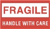DL-1070: 3" X 5" FRAGILE HANDLE WITH CARE