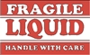 DL-1300: 3" X 5" FRAGILE LIQUID HANDLE WITH