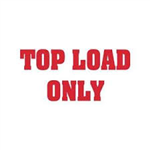 DL-1370: 3" X 5" TOP LOAD ONLY LABEL