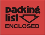 DL-1680: 3" X 4" PACKING LIST ENCLOSED LABEL