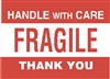 DL-1774: 3" X 5" HANDLE WITH CARE FRAGILE