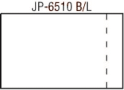 JP-6510: 6-1/2" X 10" CLEAR NO PRINT PACKING