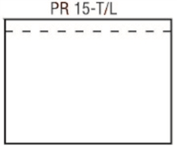 PR-15:7" X 5-1/2" CLEAR NO PRINT PACKING