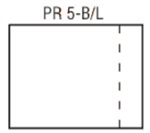 PR-5: 4-1/2" X 5-1/2" CLEAR NO PRINT