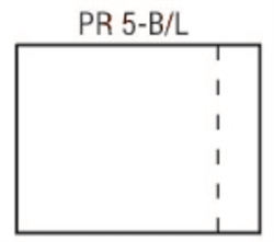 PR-5: 4-1/2" X 5-1/2" CLEAR NO PRINT