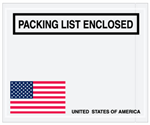 USA-1: 4-1/2" X 5-1/2" USA PACKING LIST