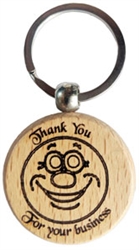 Engraved Wooden Keyring