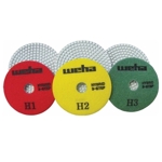 4" 3 Step Hybrid Polishing Pads