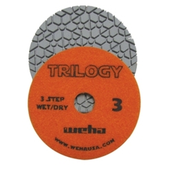 4" Trilogy 3 Step Diamond Polishing Pad Step 3