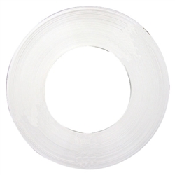 White Rodding 1/8" x 3/8" x 100 ft